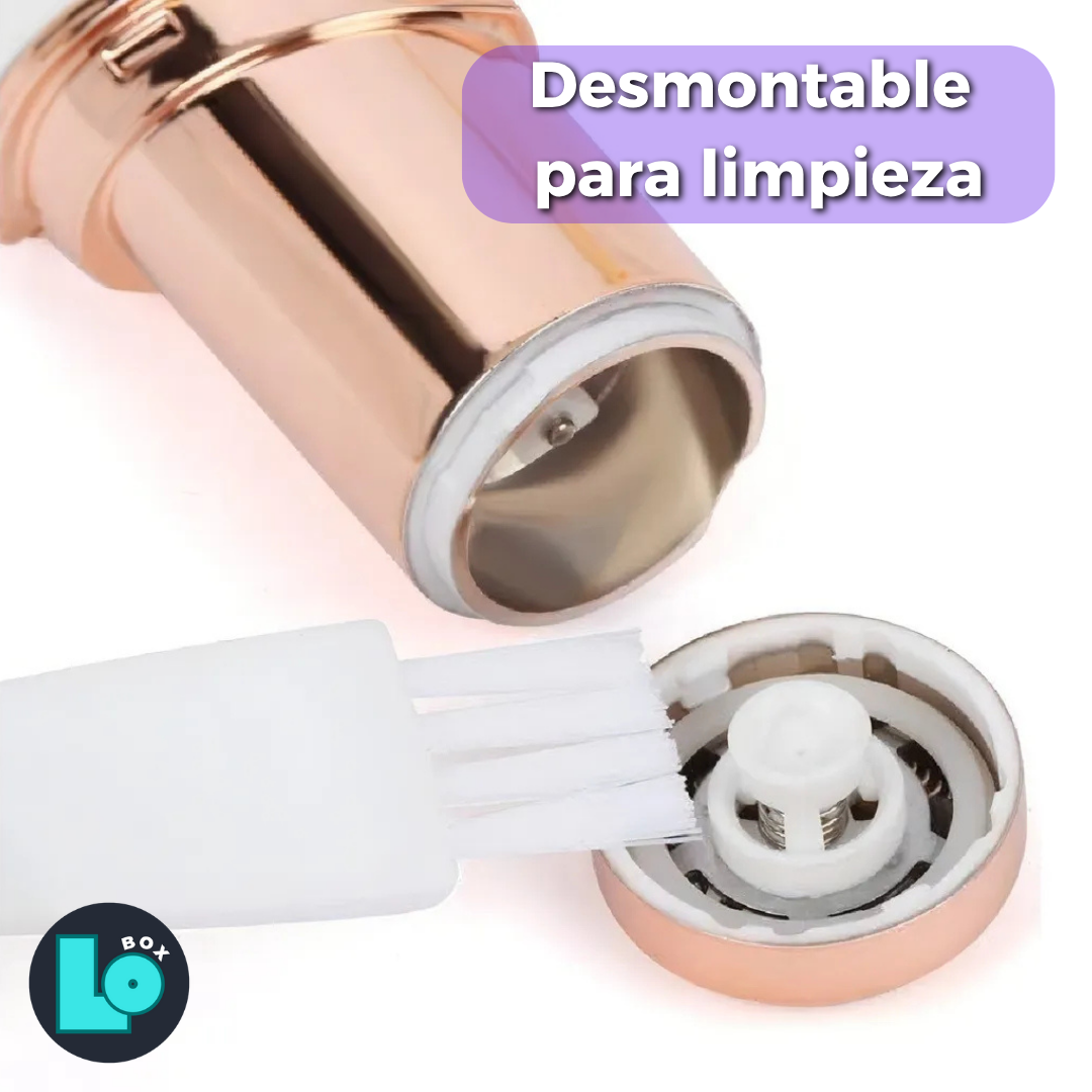 Depiladora de Precisión Facial 2 en 1