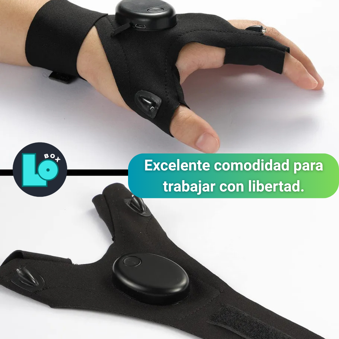 Glove Lite – ¡Ilumina con tus manos, sin soltar nada!