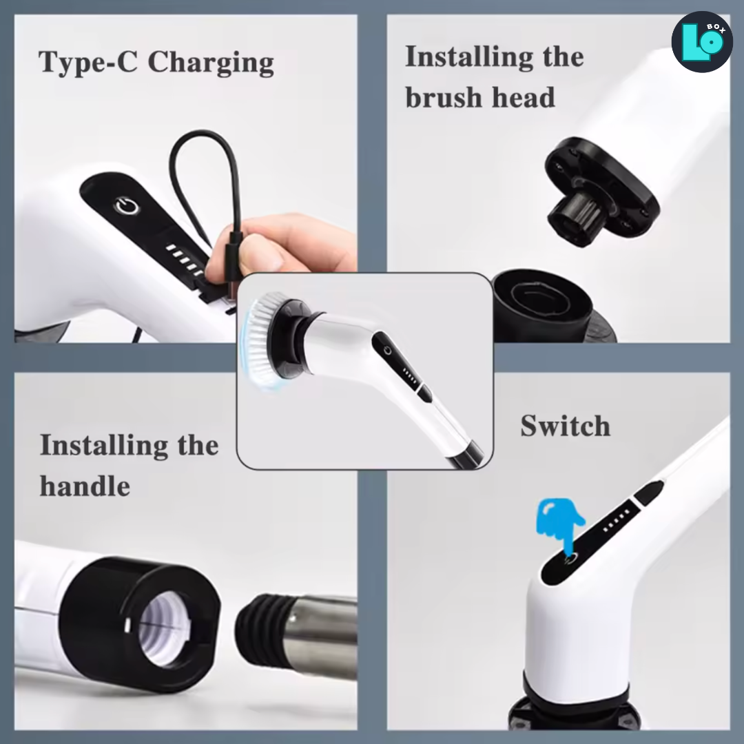 Limpiador eléctrico recargable