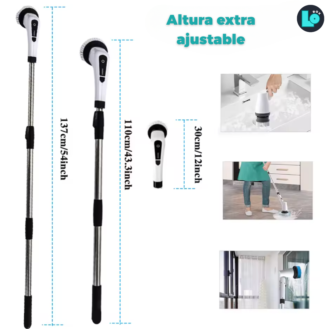 Limpiador eléctrico recargable